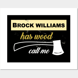 Brock Williams Has Wood... Call Me AvsED- S02e02 Posters and Art